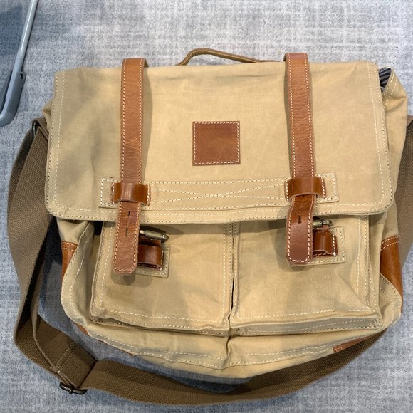 Canvas Computer Messenger bag